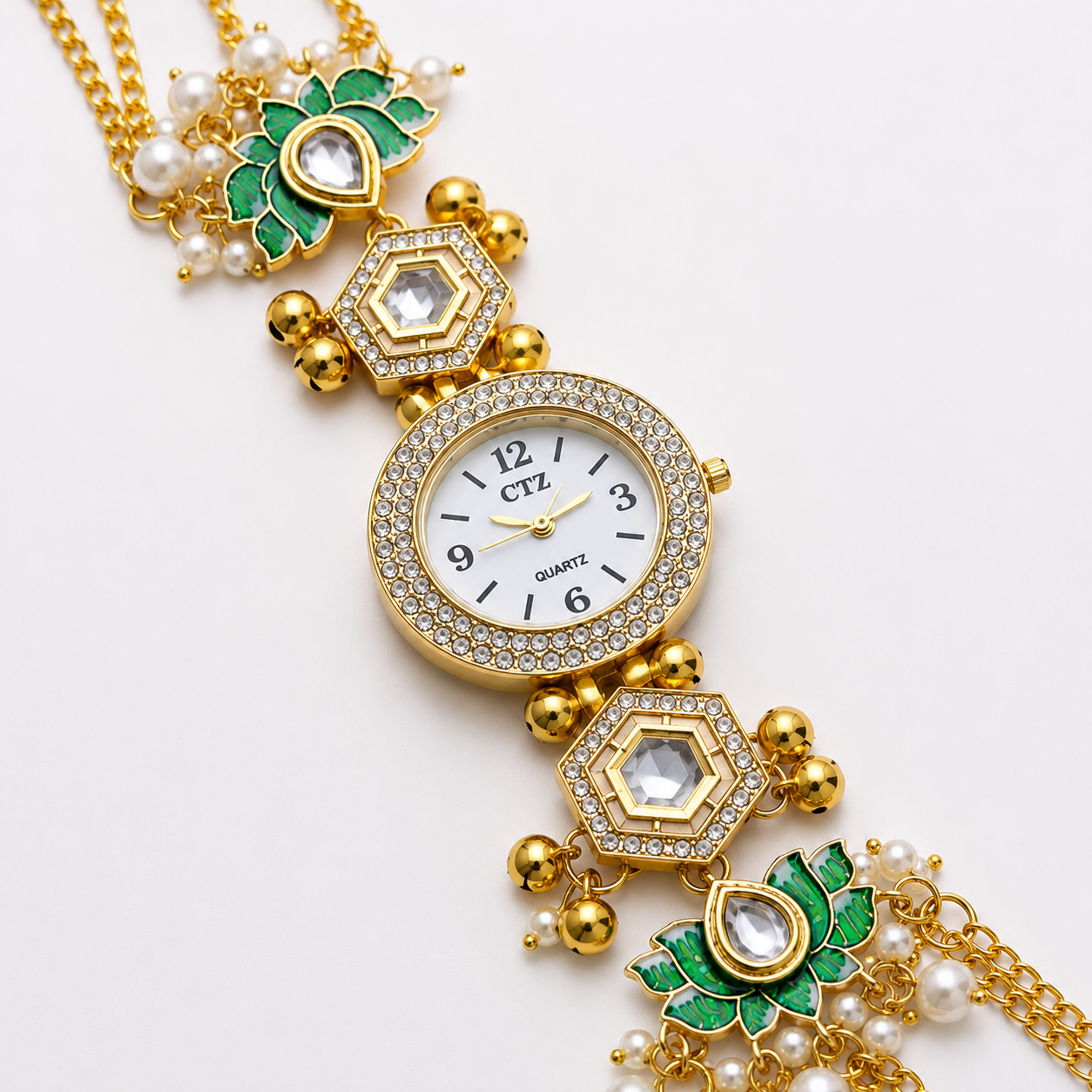 Royal Lotus Bracelet Watch for Women